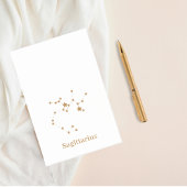 Modern Zodiac Sign Gold Sagittarius | Element Fire Post-it® Notes