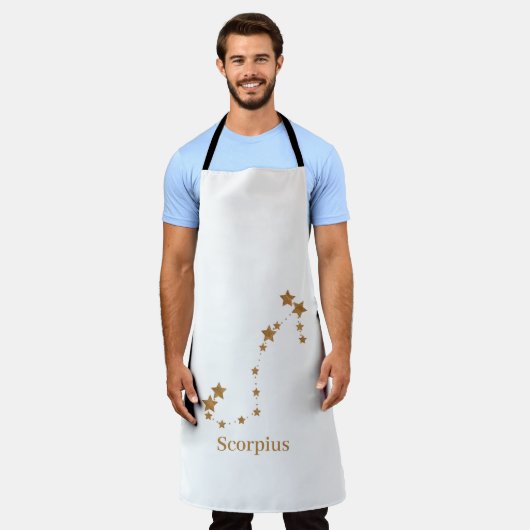 Modern Zodiac Sign Gold Scorpius | Element Water Schort (Gedragen)