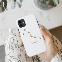 Modern Zodiac Sign Gold Taurus | Element Earth