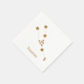 Modern Zodiac Sign Gold Taurus | Element Earth Servet (Hoek)