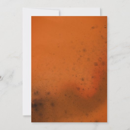 Modern Zombie Horror Thema 50ste Verjaardagsfeest Kaart (Achterkant)