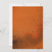 Modern Zombie Horror Thema 60ste Verjaardagsfeest Kaart (Achterkant)