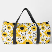 Modern zonnebloempatroon plunjezak (Voorkant)