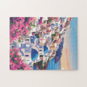Modern Zonsondergang Kustlandschap Puzzel (Horizontaal)