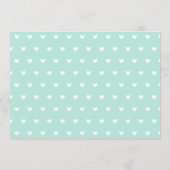 Modern Zwangere Vrouw Baby shower Uitnodiging - Jo (Achterkant)