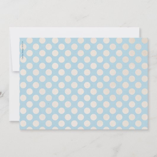 Modern zwart bord en blauwe stip tweede verjaardag kaart (Achterkant)