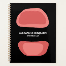 Modern Zwart Elegant Roze Stijlvol Personaliseren