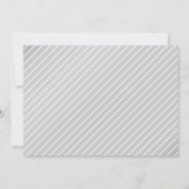 Modern Zwart en Zilver 2025 Foto Afstuderen Party Kaart (Achterkant)