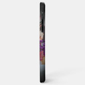 Modern zwart fotocollage 6 Afbeelding iPhone hoesj Case-Mate iPhone Case (Achterkant/links)