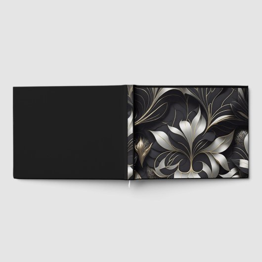 Modern Zwart Gastenboek (Volledig)