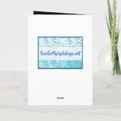 Modern zwart gepersonaliseerd gelukkig verjaardag  kaart (Achterkant)