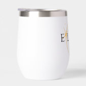 Modern Zwart & Goud 2024 Texas Totale Zonsverduist (Rechts)