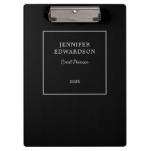 Modern zwart grijs elegant professioneel bedrijf