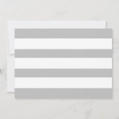 Modern Zwart Grijs Twee foto afstudeerfeest Kaart (Achterkant)