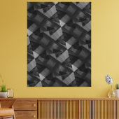 Modern - ZWART-GRIJS-zeer Nice Canvas afdrukken (Insitu (Woonkamer))