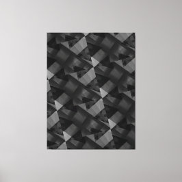 Modern - ZWART-GRIJS-zeer Nice Canvas afdrukken