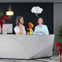 Modern zwart met rode strepen Monogram Initiaal