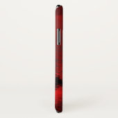 Modern zwart & rood abstract - Donker mysterieus Case-Mate iPhone Case (Achterkant / rechts)