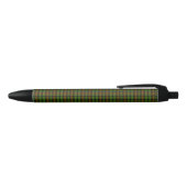 Modern Zwart Schots Tartan Plaid Classic Blauw Zwarte Inkt Pen (Bovenkant)