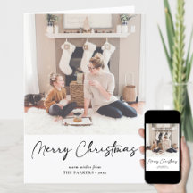 Modern zwart script op beige minimalistische foto