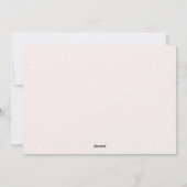 Modern zwart script Vrolijk Kerstfeest Fotokaart Feestdagenkaart (Achterkant)