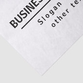 Modern zwart tissuepapier (Detail)