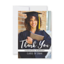 Modern zwart-wit 2025 Afstuderen Foto