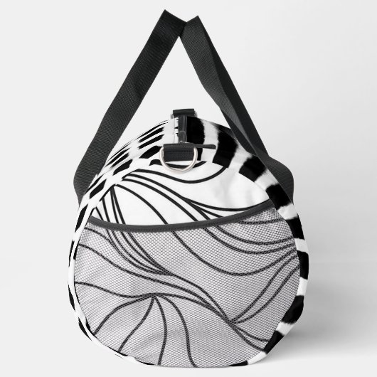 "Modern zwart & wit Abstract" plunjezak (Rechts)