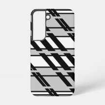 Modern zwart wit Abstract skyline patroon