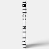 Modern zwart-wit computercircuitpatroon Case-Mate iPhone case (Achterkant / Rechts)