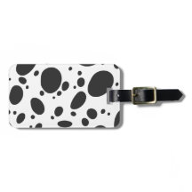 Modern zwart-wit Dalmatische hond Spotpatroon