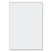 Modern zwart wit en goud bruiloft - vlees kaart (Achterkant)