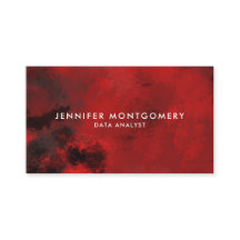 Modern zwart-wit en rood Abstract - creatief en ar