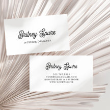 Modern zwart wit gepersonaliseerd monogram en naam