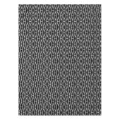 Modern zwart wit patroon tafelkleed (Voorkant)