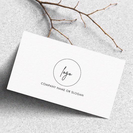 Modern Zwart Wit QR Code Social Media Icon Logo Visitekaartje