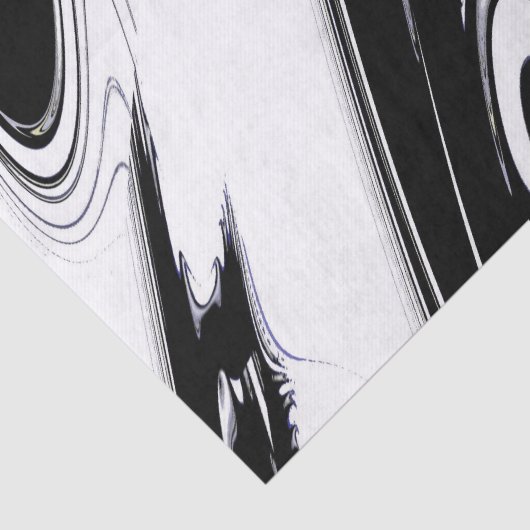 Modern zwart-wit tissuepapier (Detail)