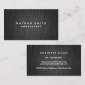 Modern zwart-wit Visitekaartje voor blikvangers (Voorkant / Achterkant)