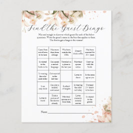 Modern zwart wit Vrijgezellenfeest Zoek de gast Flyer