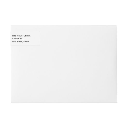 Modern zwart-witscript minimalistisch huwelijk (Voorkant)