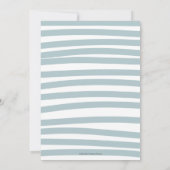 Modern zwart zwanger zeemeermin neutraal Baby show Kaart (Achterkant)