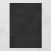 Modern Zwarte Schoolbord Bar Menu Petite Paper Co. (Achterkant)