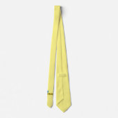 Modern zweden zweeds Art Letter kaart Vlag Souveni Stropdas (Achterkant)