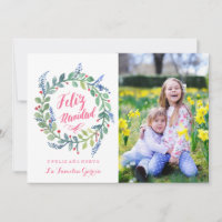 Moderna Feliz Navidad | Tarjeta DE Navidad