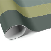 Moderna Linear | Aged Sage & Winter Moss Cadeaupapier (Rol Hoek)