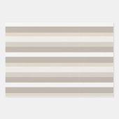 Moderna Linear | Alabaster & Bone Set Inpakpapier Vel (Voorkant 3)