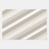 Moderna Linear | Alabaster & Bone Set Inpakpapier Vel (Voorkant 2)