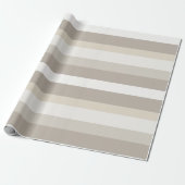 Moderna Linear | Alabster & Bone Cadeaupapier (Uitgerold)