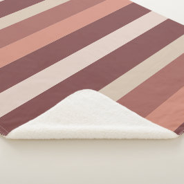 Moderna Linear | Antieke Roos & Koper Sherpa Deken