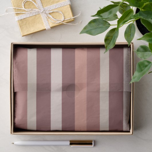 Moderna Linear | Antieke Roos & Koper Tissuepapier (Geschenk)